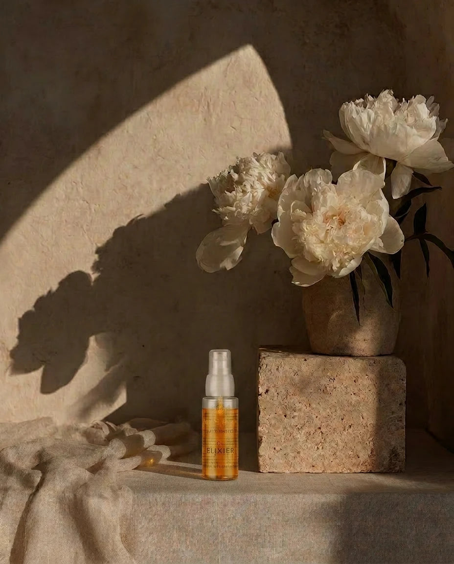 Nesrin Öl Elixier - mit Argan- und Tigernussöl für luxuriöse Haarpflege