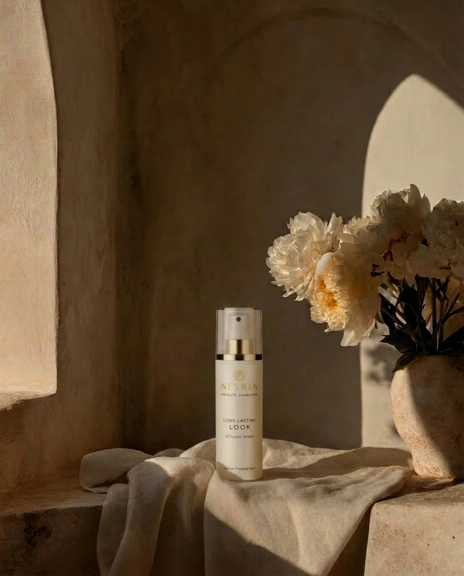 Nesrin Long Lasting Look Styling Spray - langanhaltender Halt für perfektes Styling