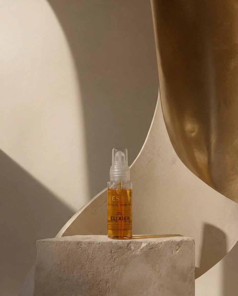 Nesrin Öl Elixier - mit Argan- und Tigernussöl für luxuriöse Haarpflege